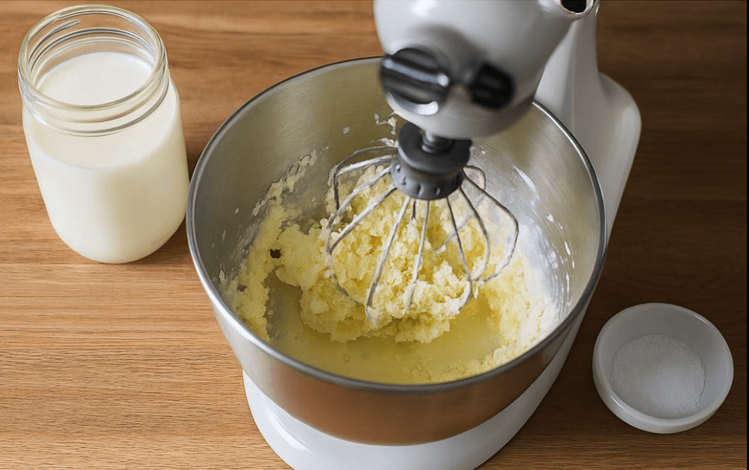 How to Make Butter from Raw Cream Using a Stand Mixer