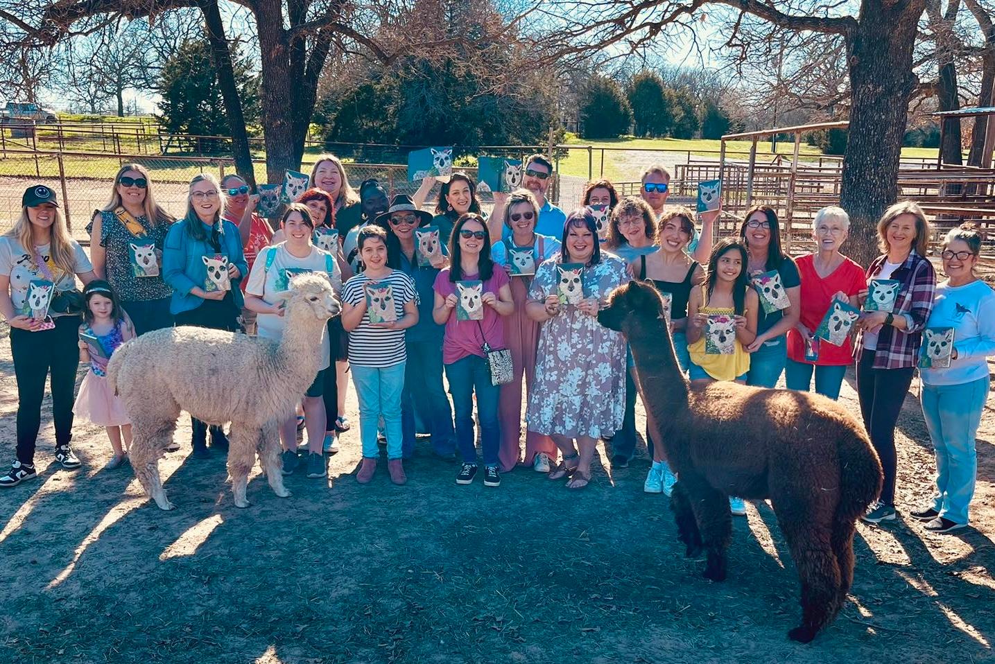 Why Do People Love Painting with Alpacas?