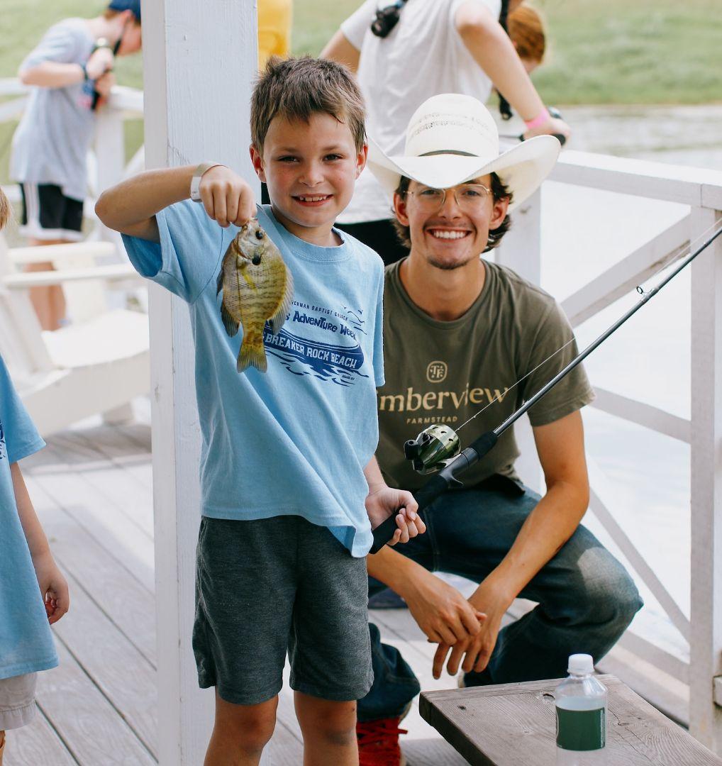 Fishing on the Farm: Catch & Learn in DFW in Fort Worth,Texas